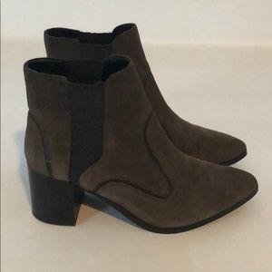 8 Zara Woman Brown Black Ankle Booties